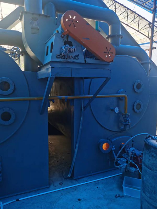 爐膛一體直燒鍋試機(jī)現(xiàn)場(chǎng)